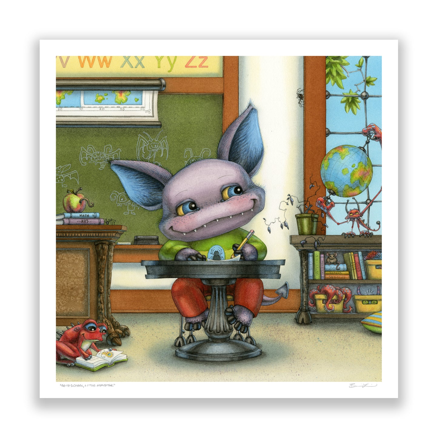 Go to School, Little Monster