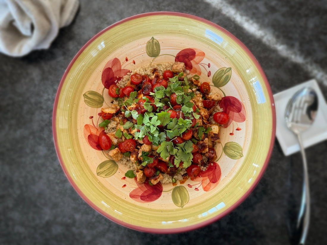 Sweet Chili Grain Bowl with Tofu